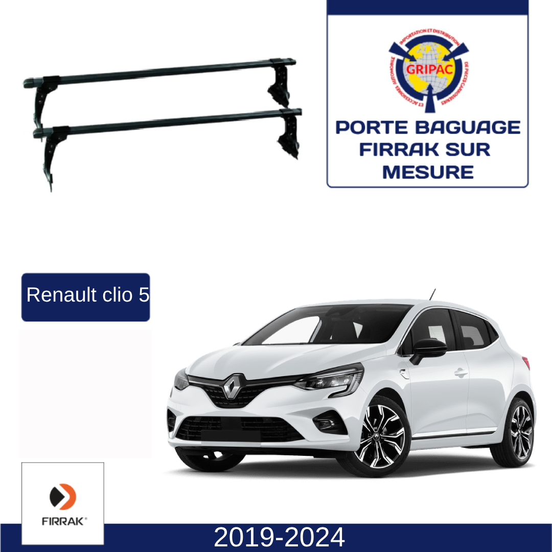 Porte baguage sur mesure firrak Renault clio 5 2019-2025