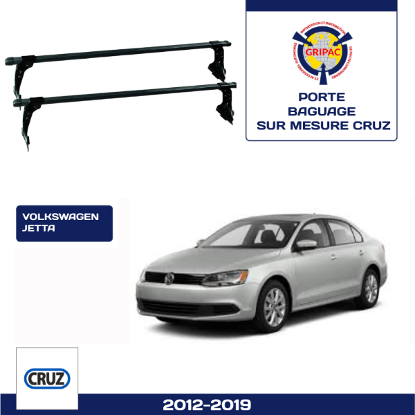 Porte baguage Cruz Volkswagen jetta 6 2011-2019