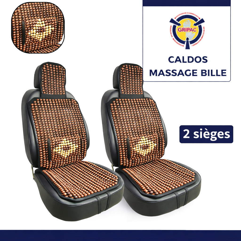 655 Caldos bille massage marron 2 Sieges