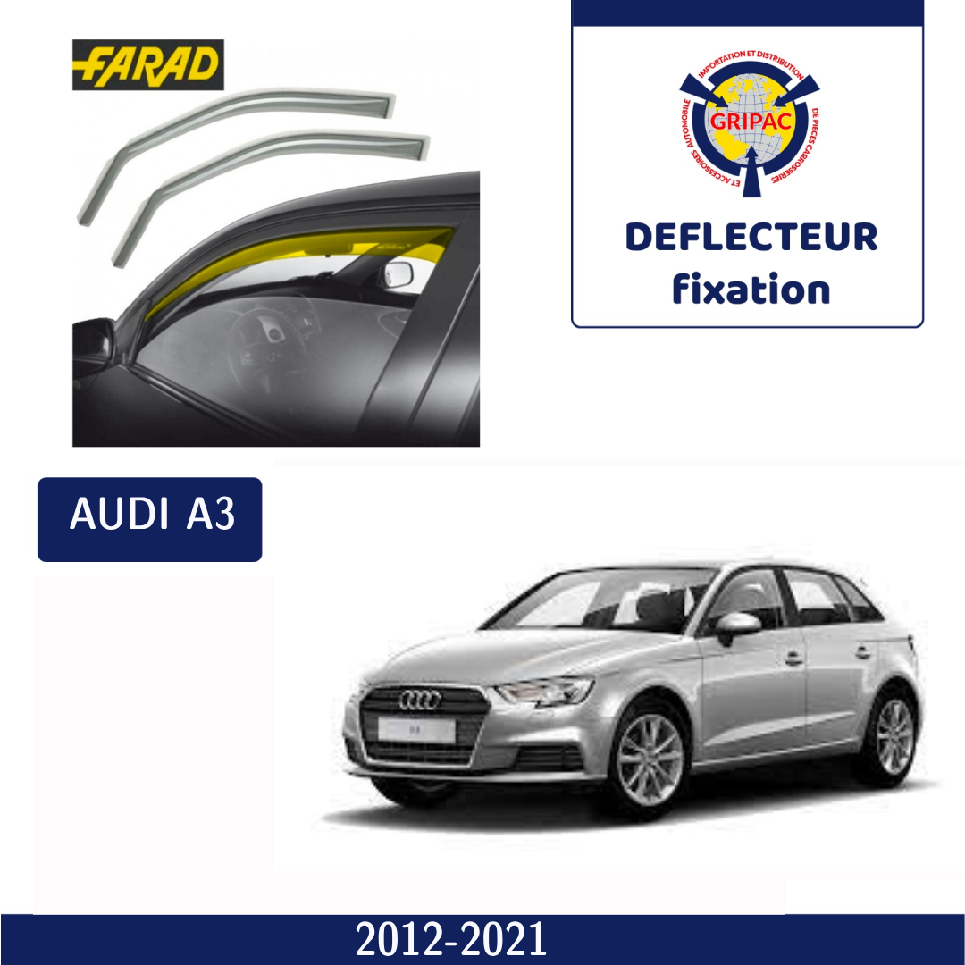 Deflecteur d'air fixation farad Audi A3 2012-2020