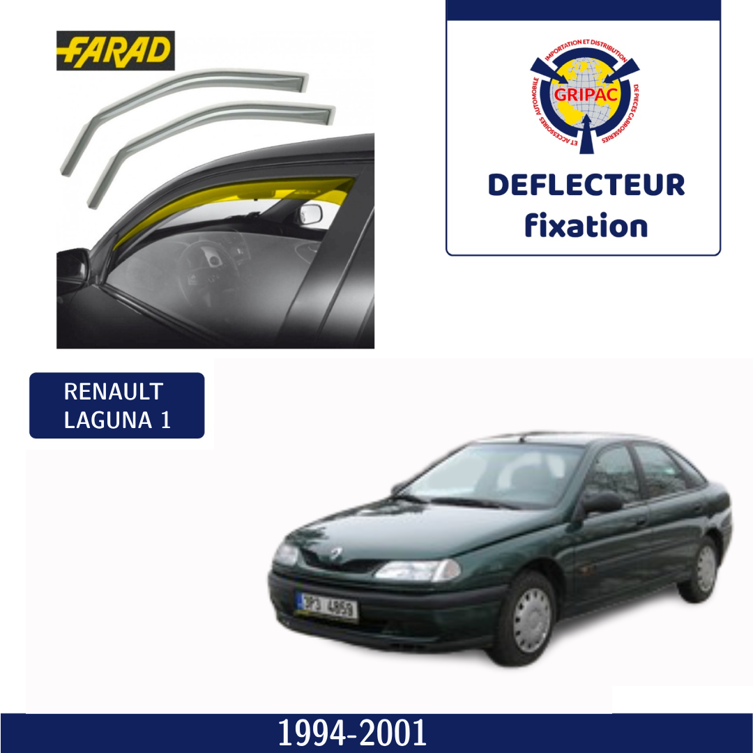 Déflecteur d'air fixation farad Renault Laguna 1