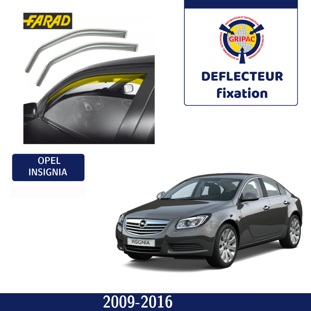 Déflecteur d'air fixation farad Opel Insignia 2009-2016