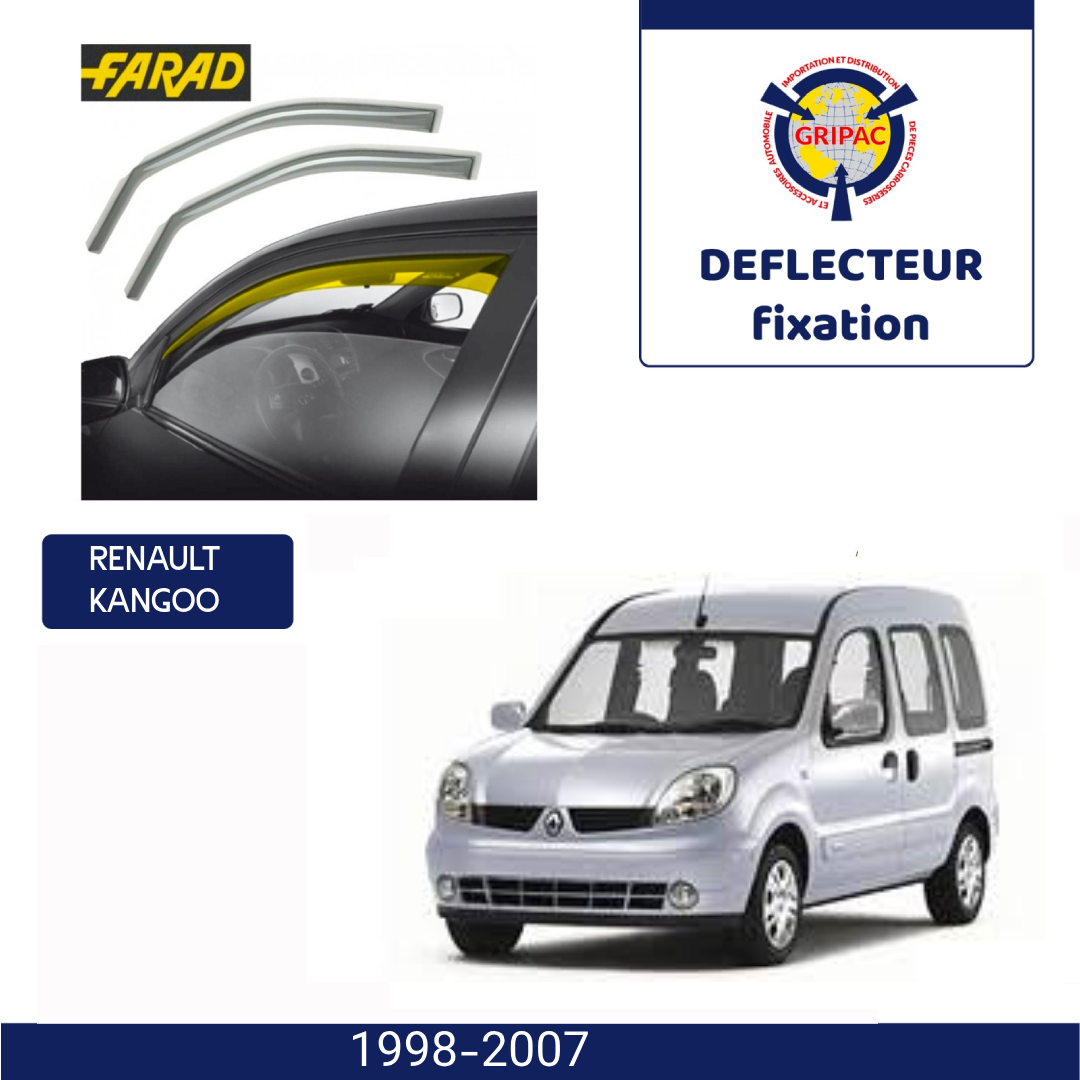 Déflecteur d'air fixation farad Renault kangoo DCI 1998-2007