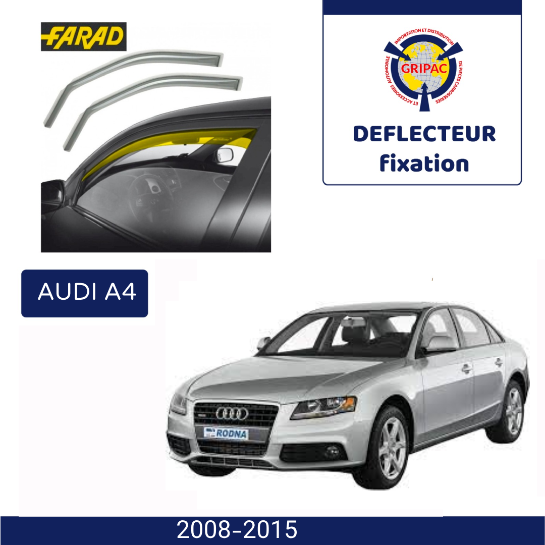 Déflecteur d'air fixation farad Audi A4 B7 2008-2015