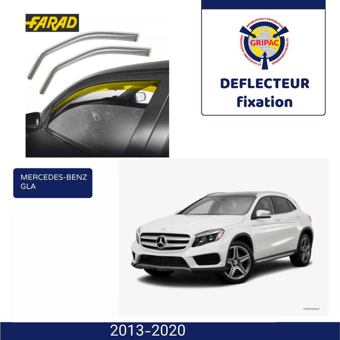 Déflecteur d'air fixation farad Mercedes-Benz GLA 2013-2020