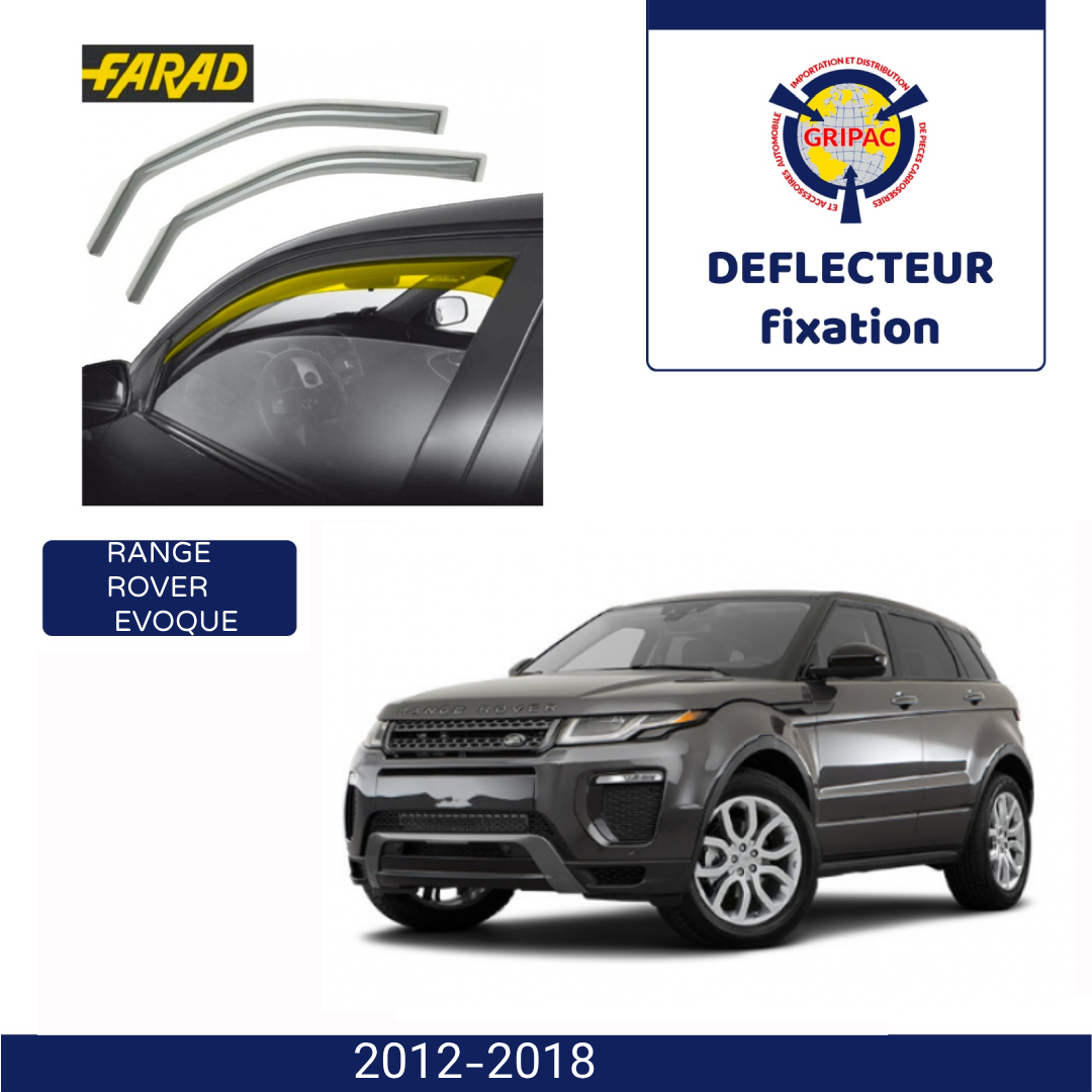 Déflecteur d'air fixation farad Range rover évoque 2012-2018