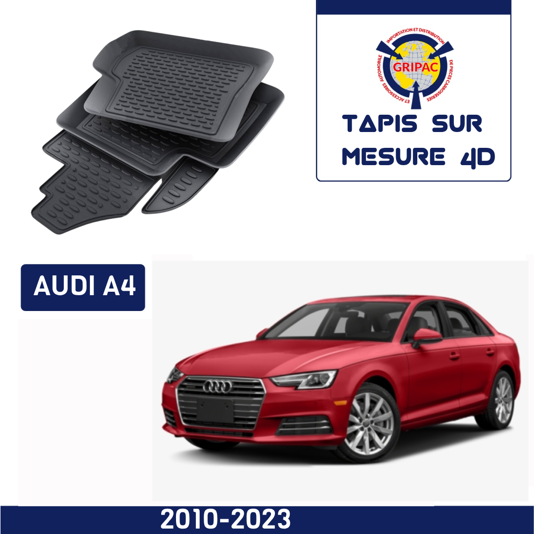 Tapis sur mesure 4D Audi A4 2010-2023