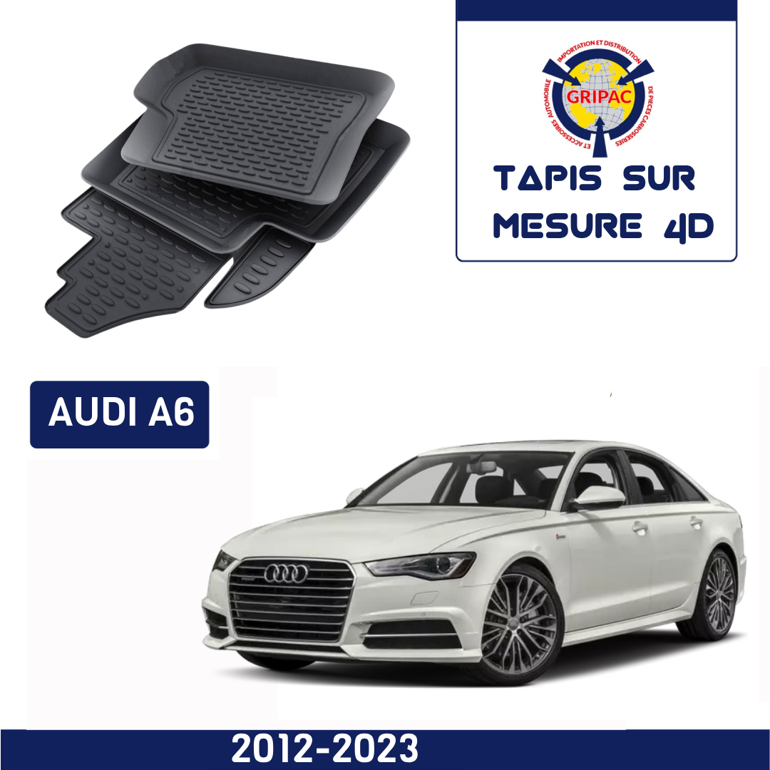 Tapis sur mesure 4D Audi A6 2012-2023