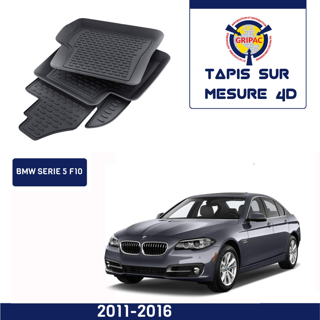 Tapis sur mesure 4D Bmw serie 5 f10 2011-2016