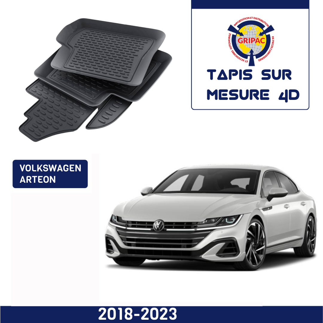 Tapis sur mesure 4D Volkswagen Arteon 2018-2023