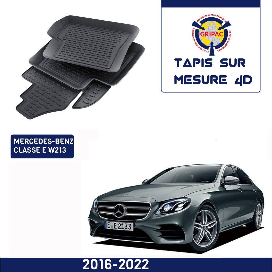 Tapis sur mesure 4D Mercedes-benz Classe E w213 2016-2022