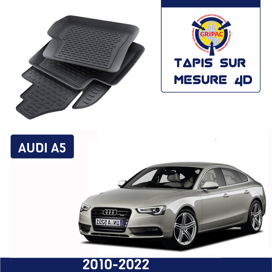 Tapis sur mesure 4D Audi A5 2010-2022