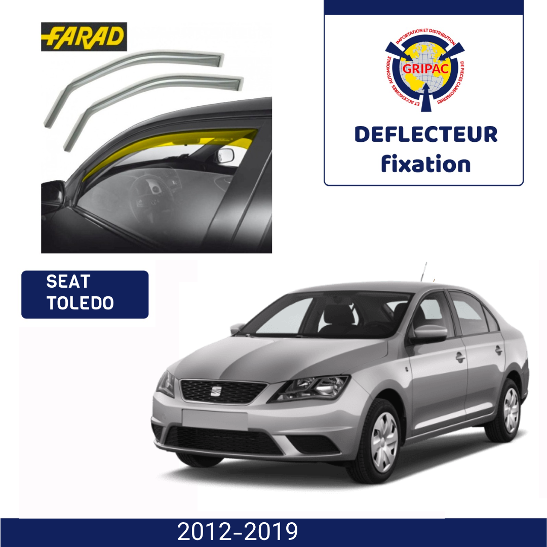 Déflecteur d'air fixation farad Seat Toledo 2012-2019