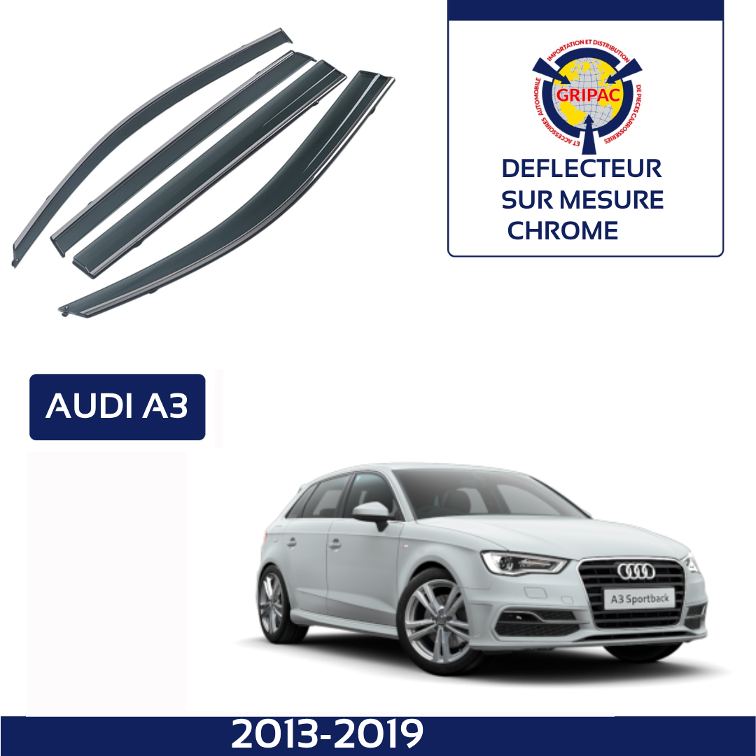 Deflecteur chrome Audi A3 2013-2019