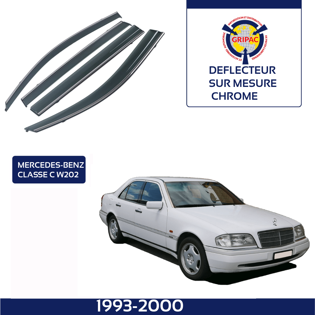 Déflecteur chrome Mercedes-Benz classe C W202 1993-2000