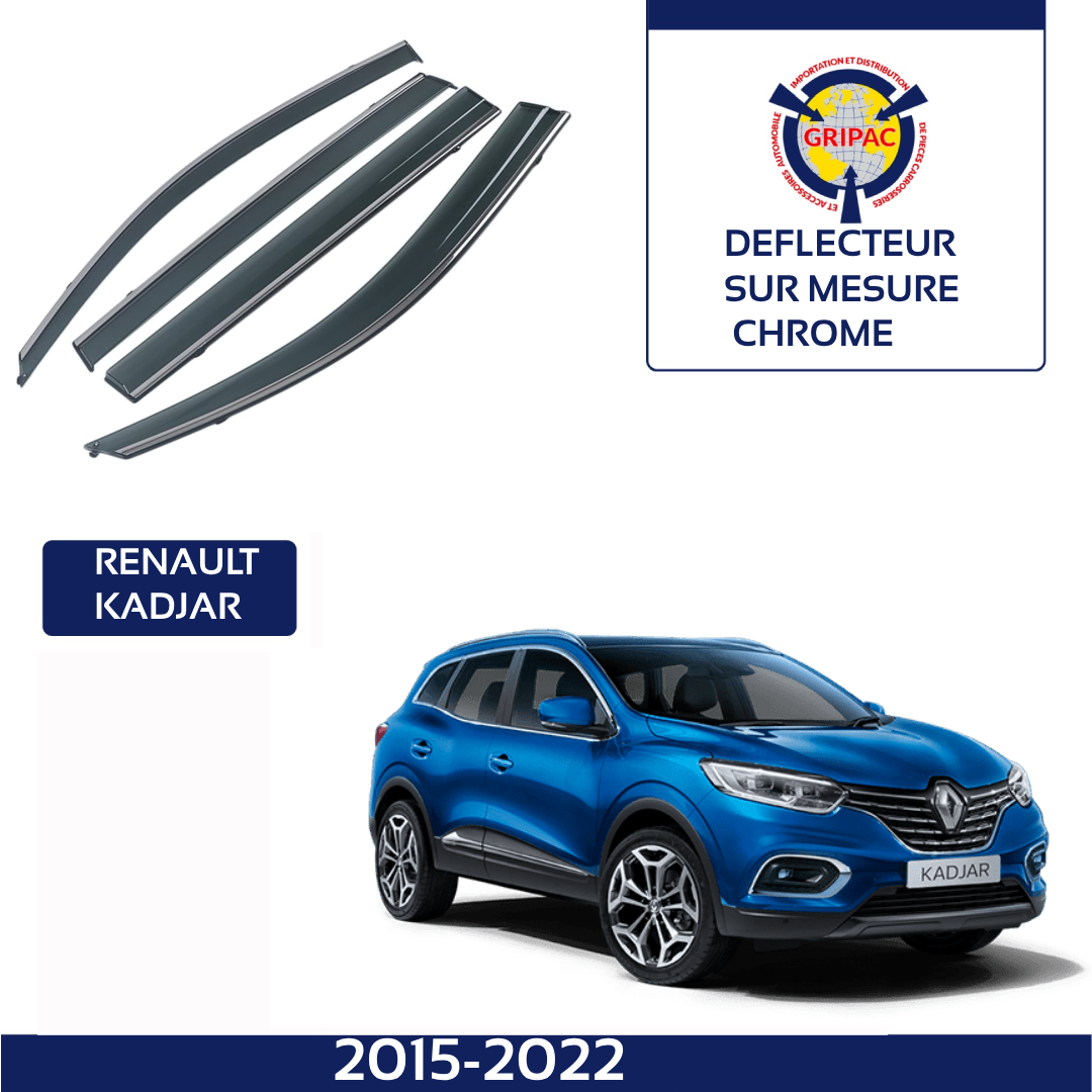 Déflecteur chrome Renault kadjar 2015-2024