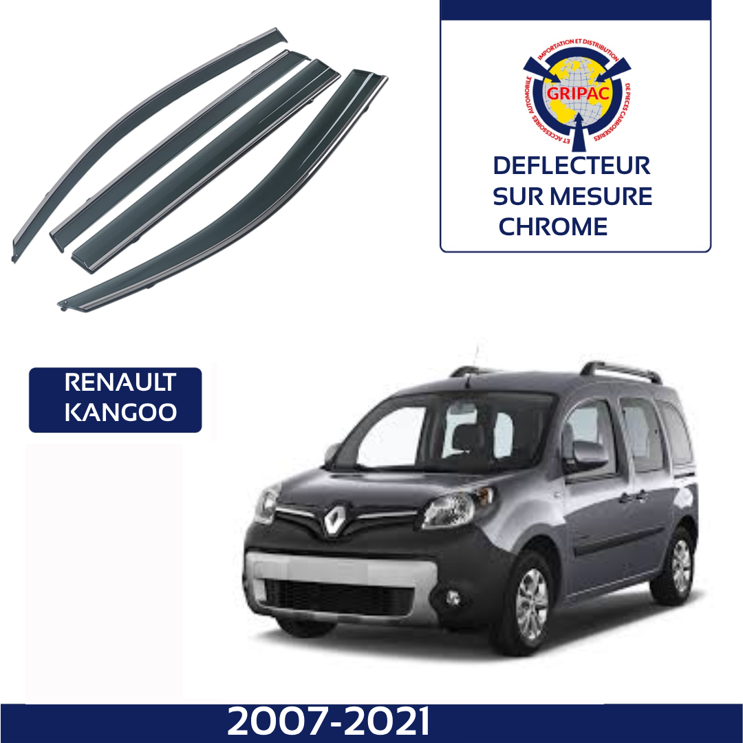 Déflecteur chrome Renault Kangoo 2007-2021