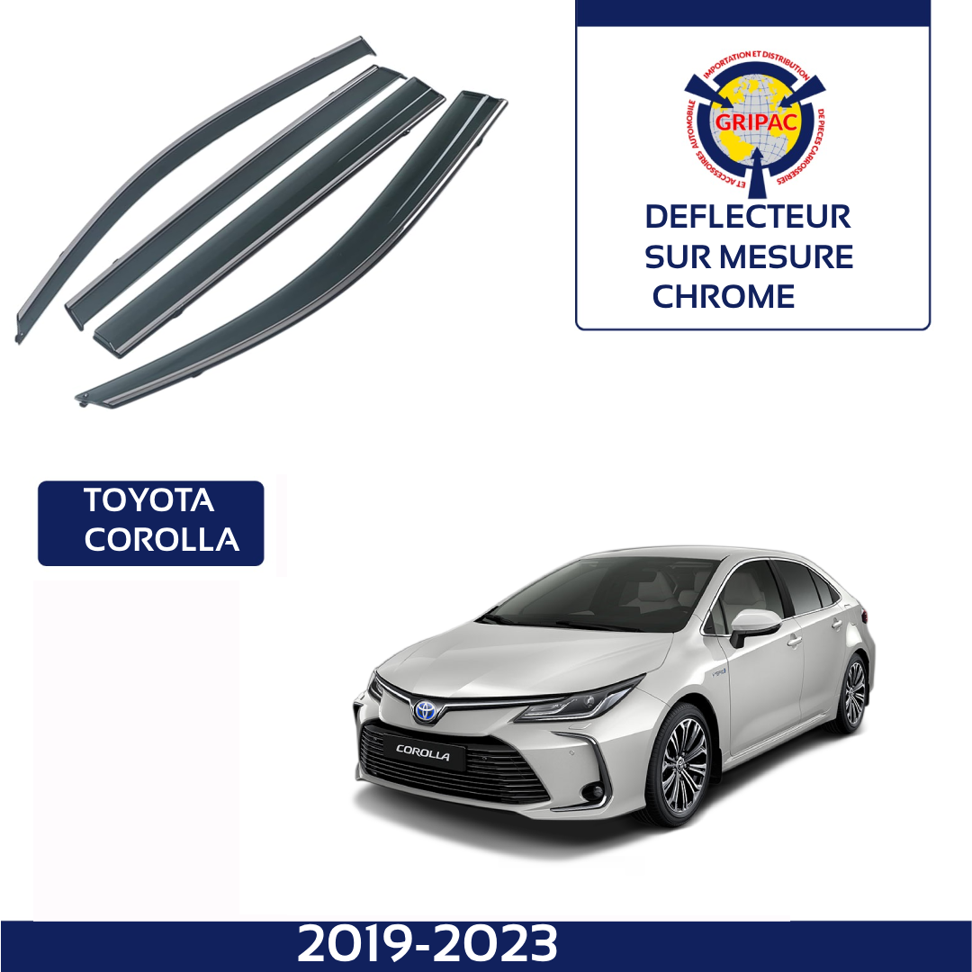 Déflecteur chrome Toyota Corolla 2019-2024