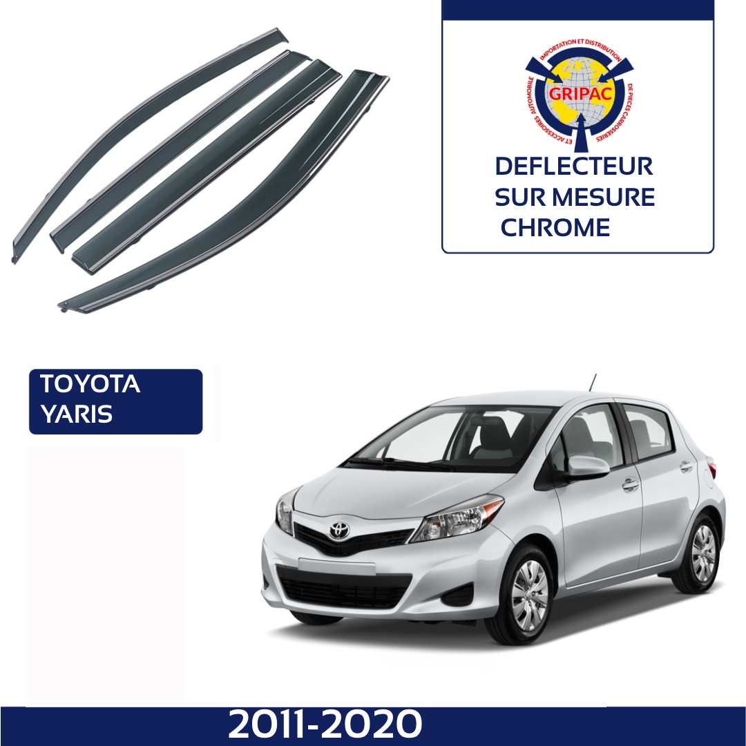 Déflecteur chrome Toyota Yaris 2011+