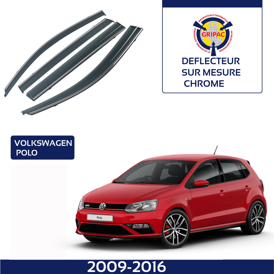 Déflecteur chrome Volkswagen polo 2009-2016