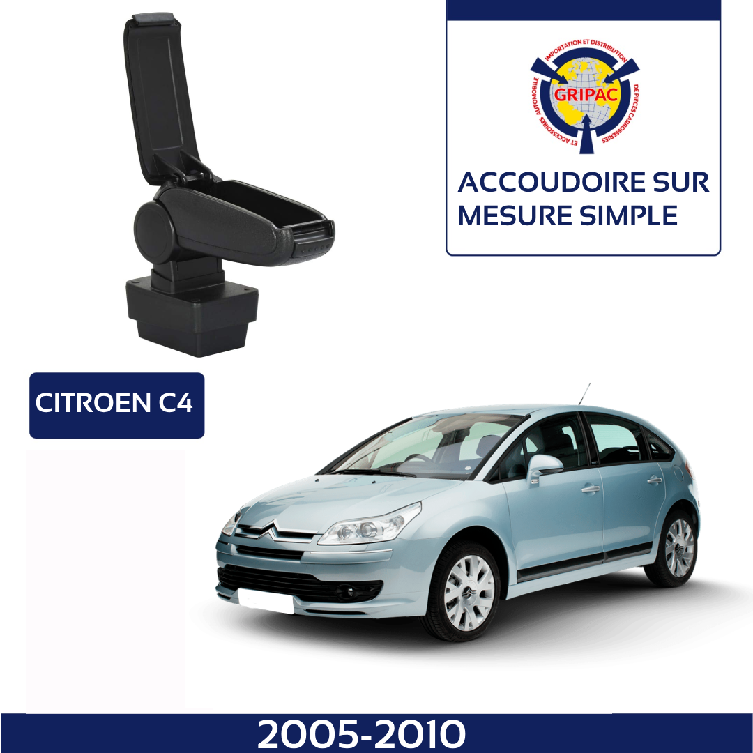 Accoudoir sur mesure Citroën C4 2005-2010