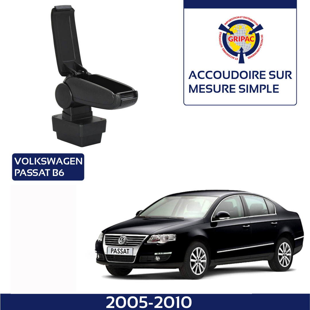 Accoudoir sur mesure Volkswagen passat 2005-2010