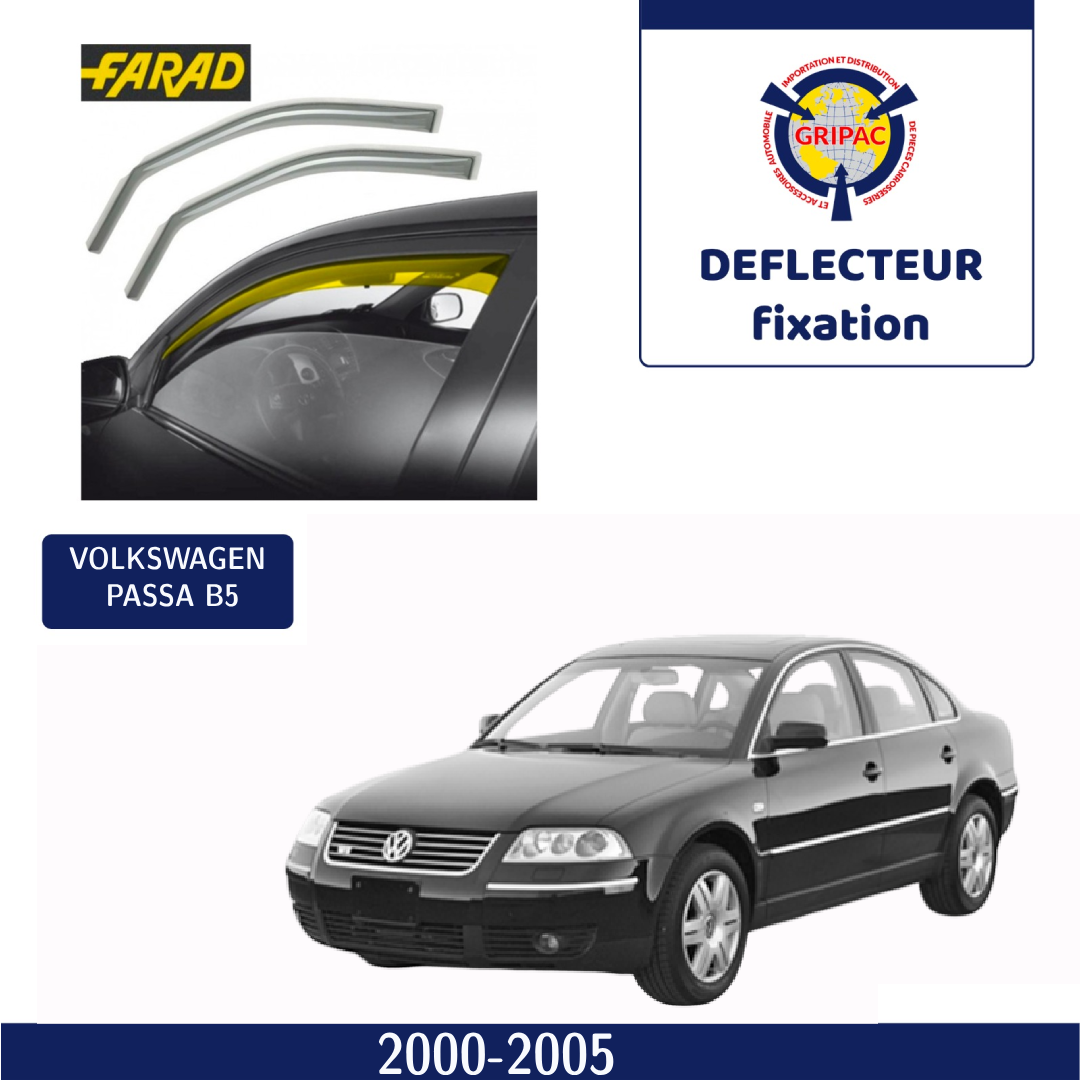 Déflecteur d'air fixation farad Volkswagen Passat B5 2000-2005