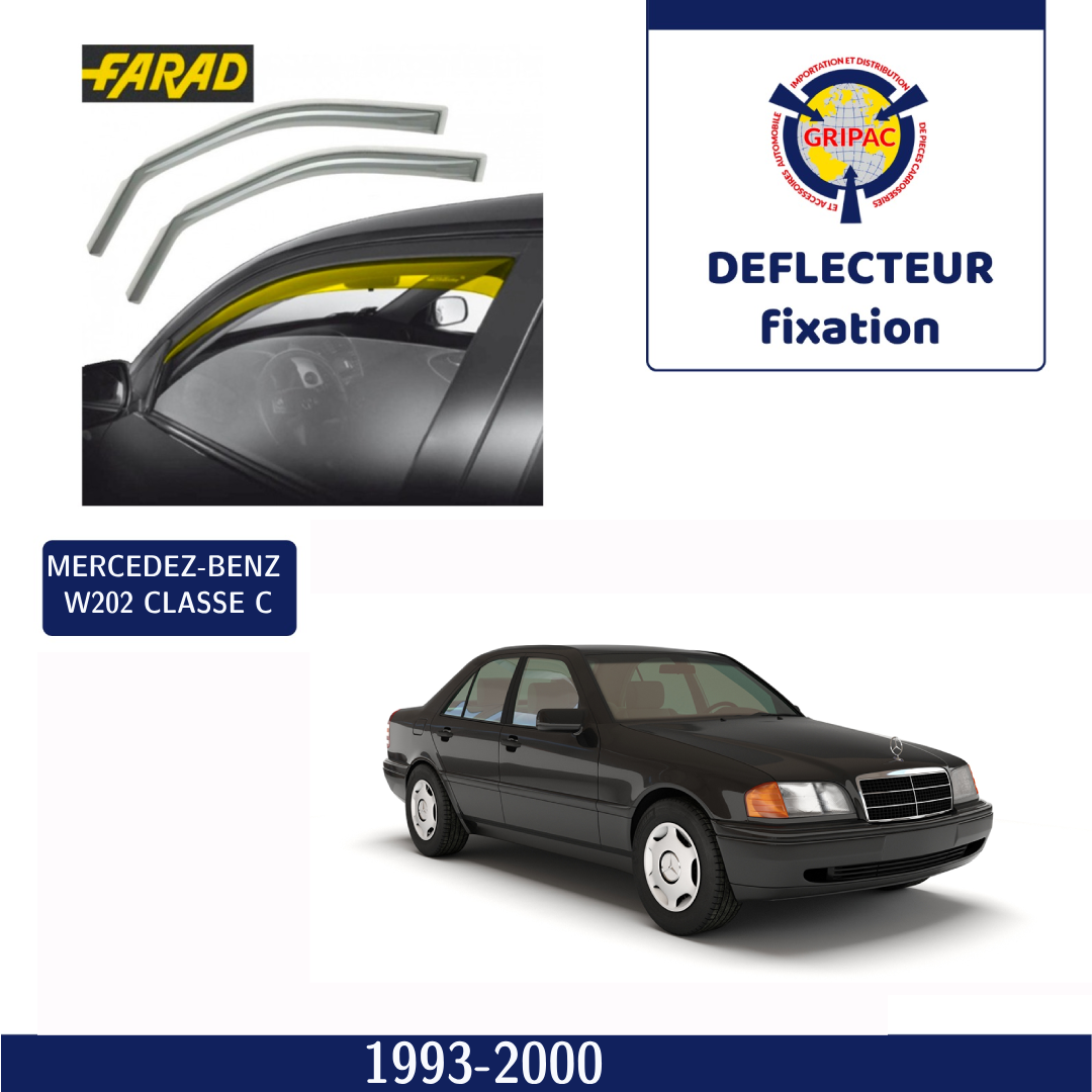 Déflecteur d'air fixation farad Mercedes-Benz W202 Classe C