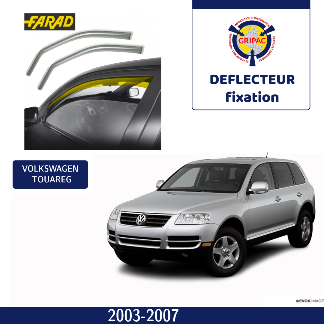 Déflecteur d'air fixation farad Volkswagen touareg 2003-2007