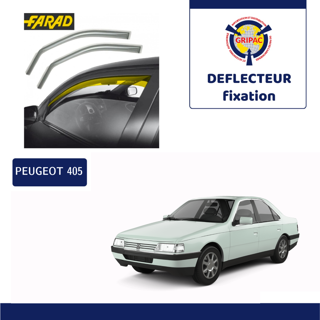 Déflecteur d'air fixation farad Peugeot 405