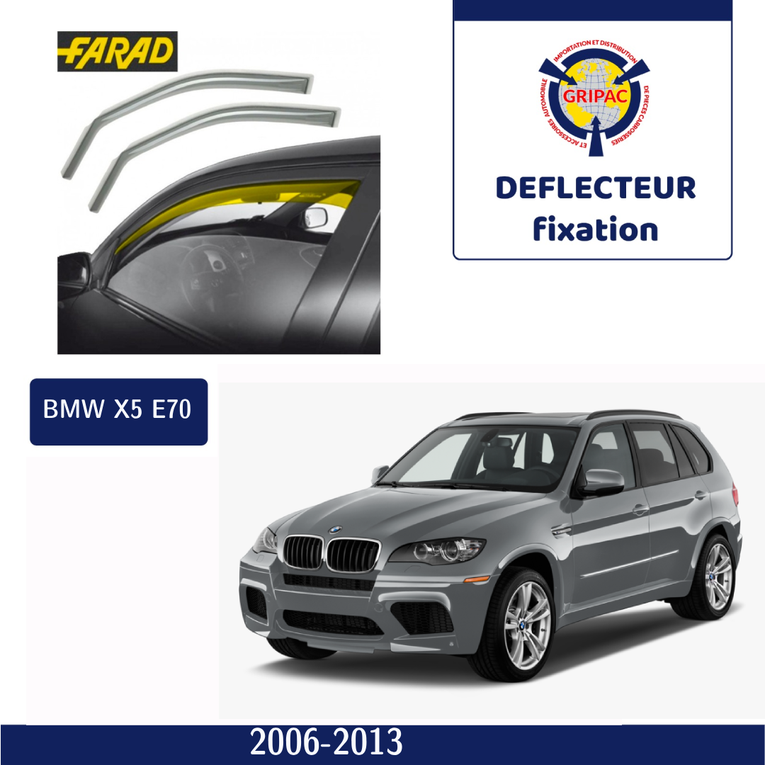 Deflecteur d'air fixation farad Bmw X5 E70 2006-2013