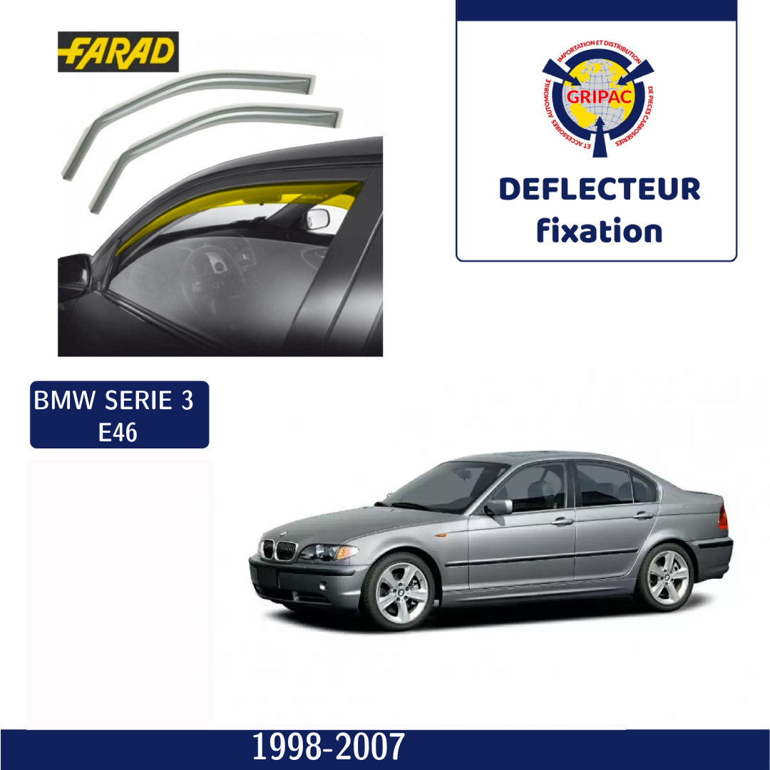 Deflecteur d'air fixation farad Bmw serie 3 E46 1998-2007