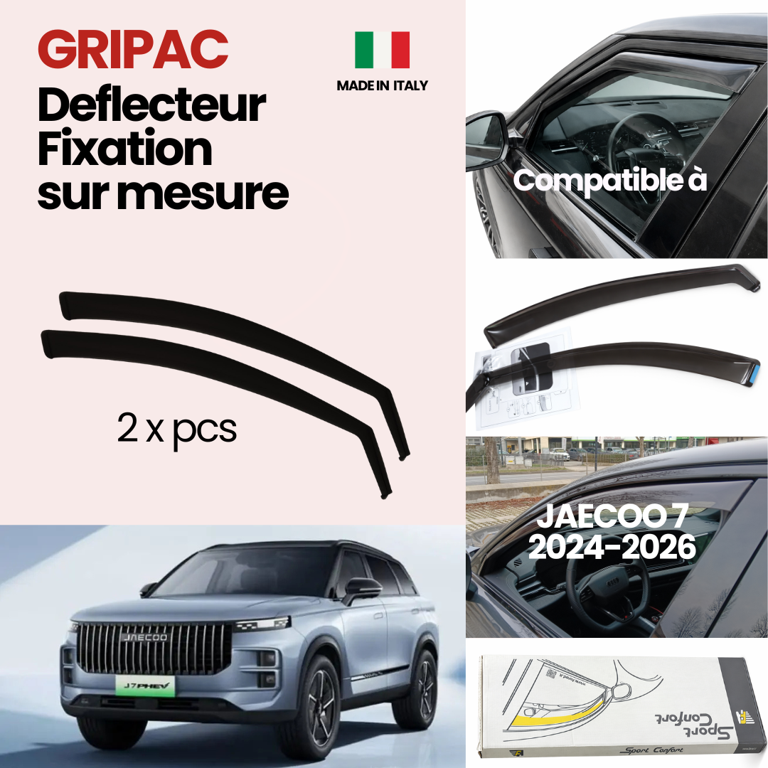 14-253M Déflecteur d'air fixation farad 2pieces jaecoo 7 2024-2026