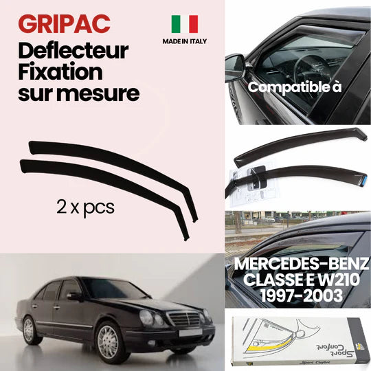 12-292 Déflecteur d'air fixation farad 2piece Mercedes-Benz classe E W210 1997-2003