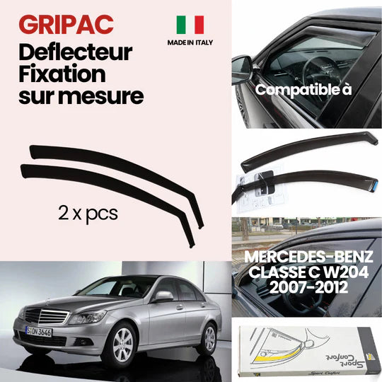 12-531 Déflecteur d'air fixation farad 2pieces Mercedes-Benz classe C W204 2007-2012