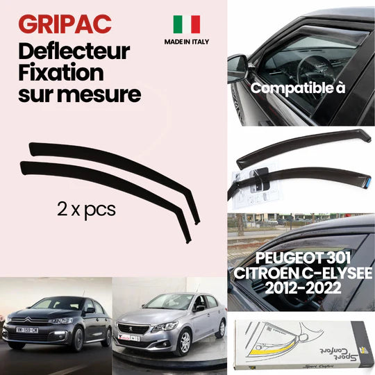 Air deflector farad fixing Peugeot 301/ Citroen C-elysess 2012-2022 