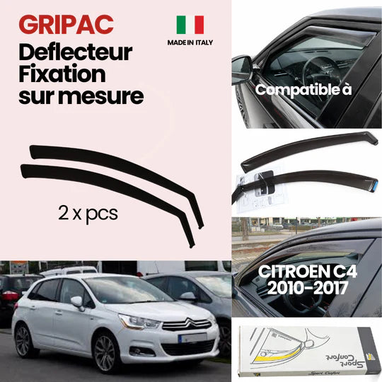 Air deflector fixing farad Citroen C4 2010-2017