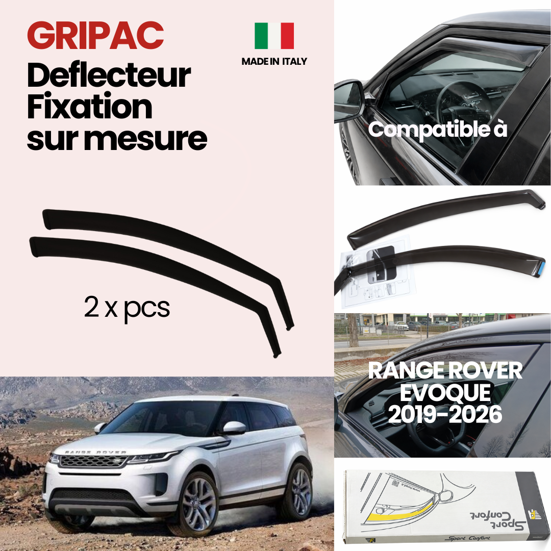 14-245M Déflecteur d'air fixation farad 2piece Range rover évoque 2019-2026