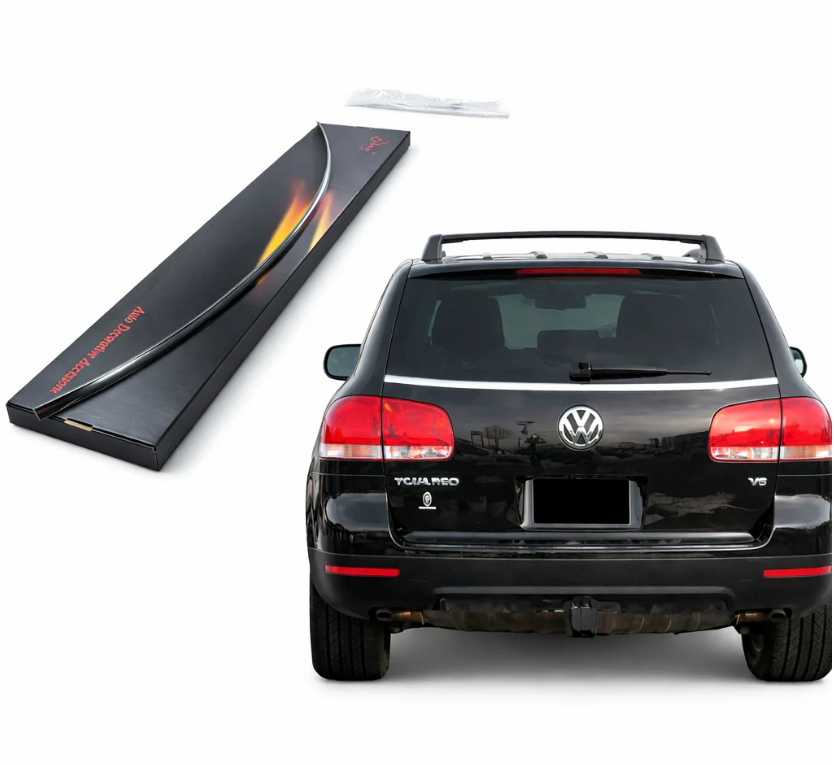 Chromage baguette parebrise arriere Volkswagen touareg 2007-2011