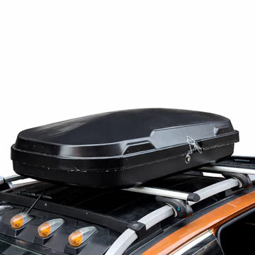 Coffre de toit box 340L noir [sans porte baguage]
