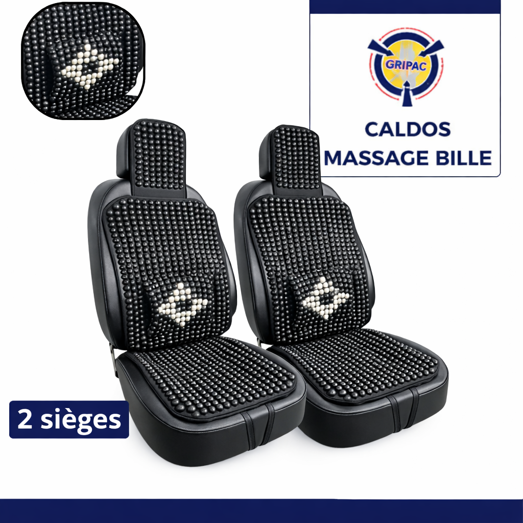 655 Caldos bille massage noir 2 Sieges