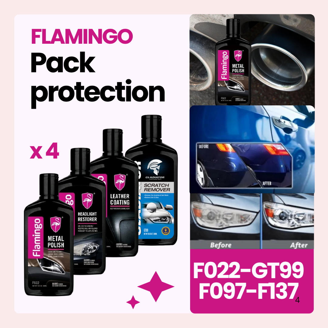 F022-GT99-F097-F136 Pack protection flamingo